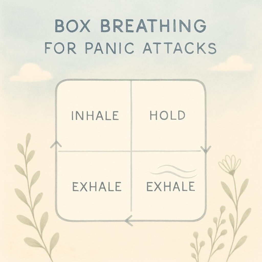 Box Breathing Technique for Panic Attacks