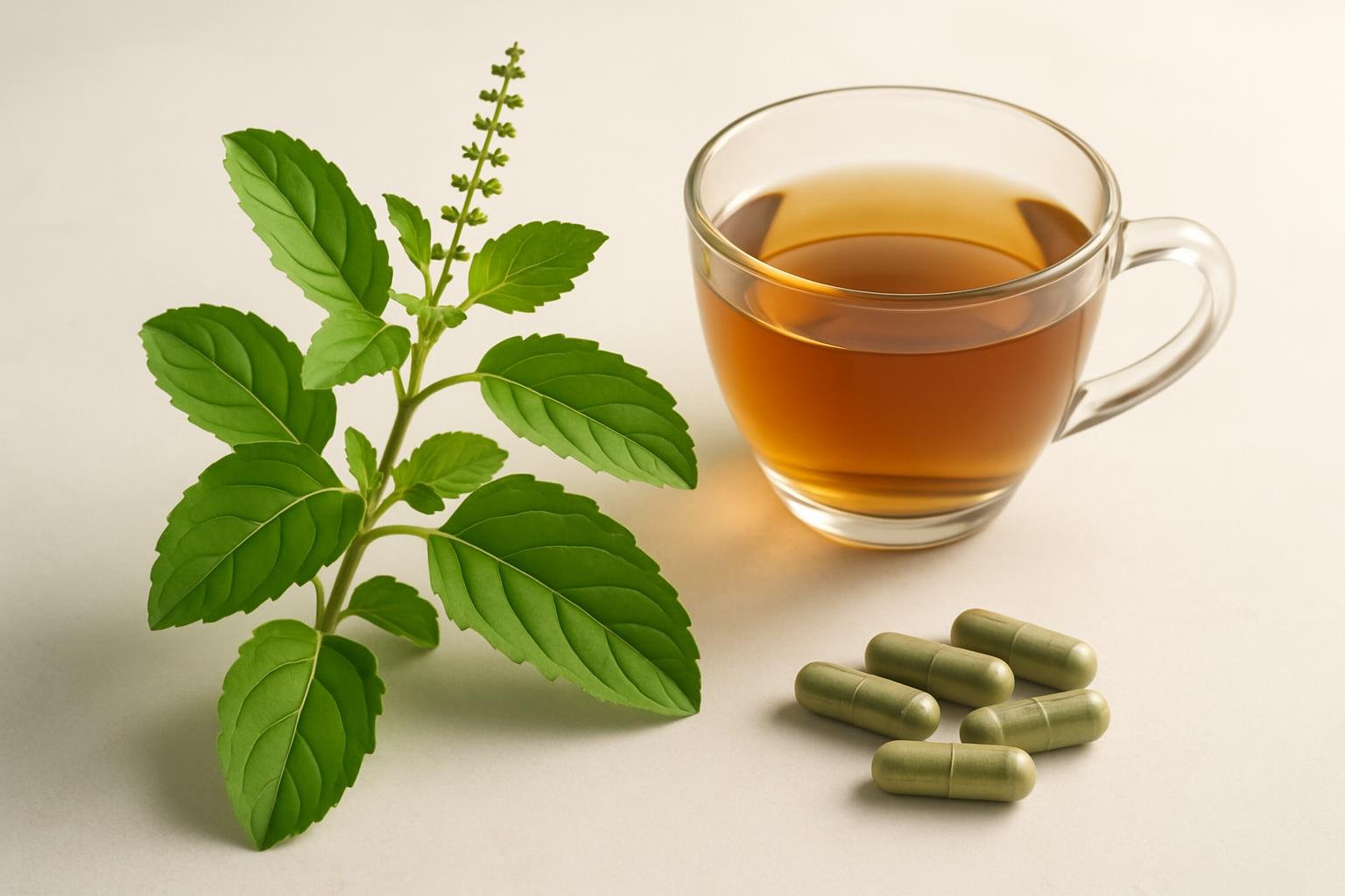 Holy Basil (Tulsi) Benefits for Stress & Anxiety