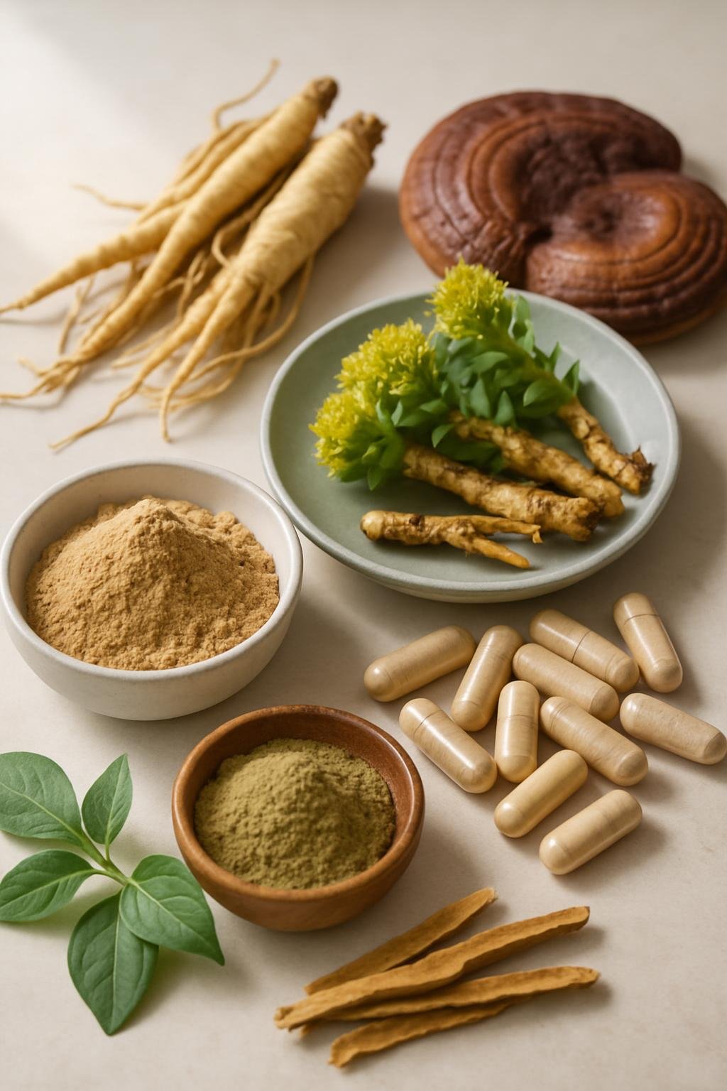 Natural Adaptogens for Stress and Anxiety